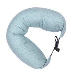 Bantal Bentuk U untuk Leher, Hijau, Bantal Perjalanan